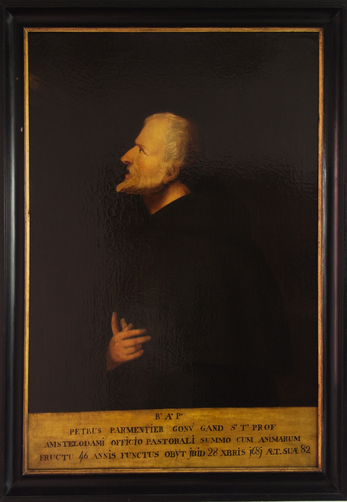 Portret van Petrus Parmentier