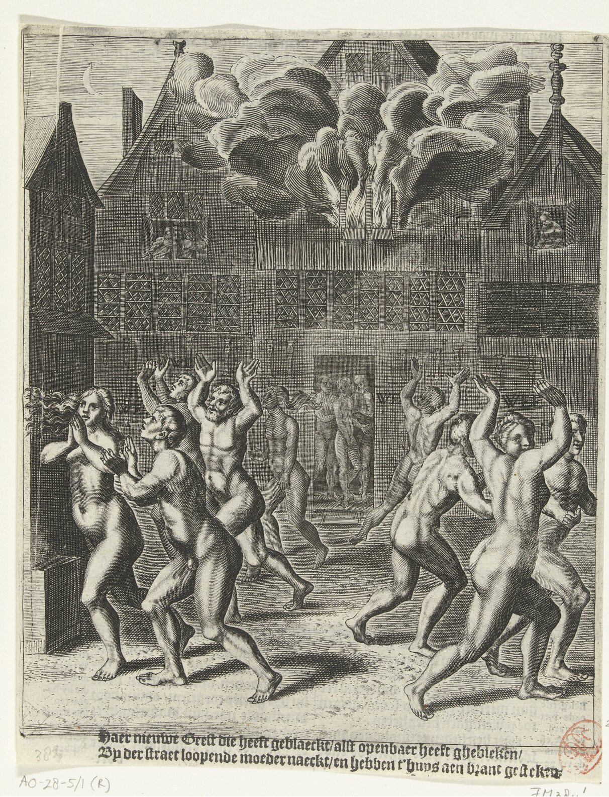 De naaktlopers in Amsterdam